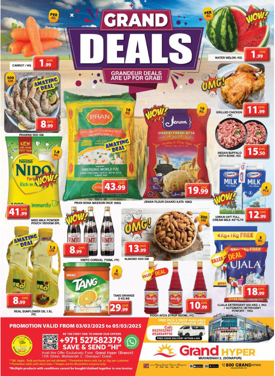Midweek Deals - Grand Hyper Muhaisnah
