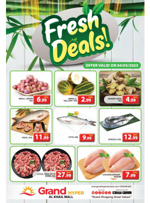 Fresh Deals - Grand Hyper Al Khail Mall