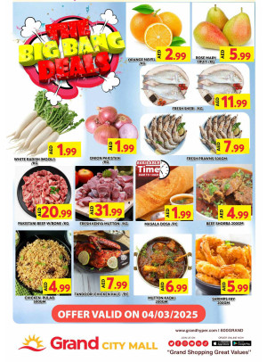 The Big Bang Deals - Grand City Mall