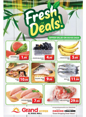 Fresh Deals - Grand Hyper Al Khail Mall