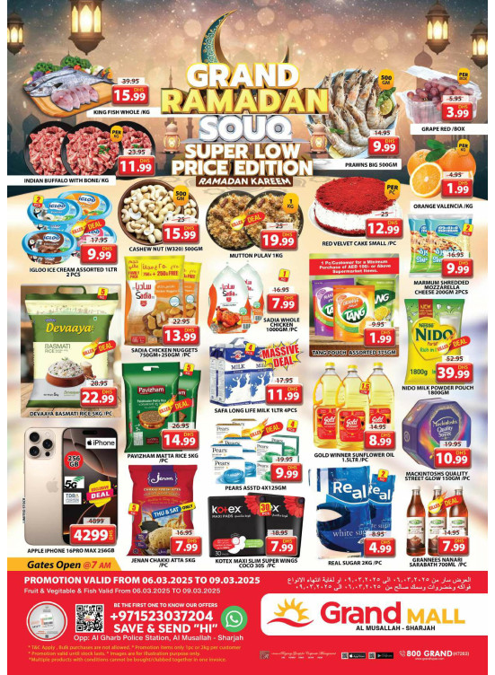 Weekend Deals - Grand Mall Sharjah