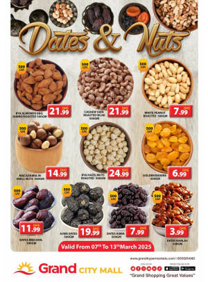 Dates & Nuts - Grand City Mall