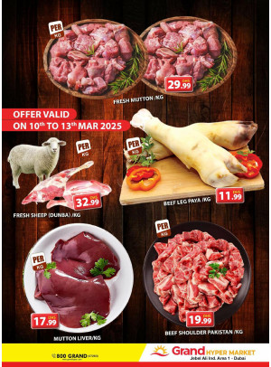 Meat Deals - Grand Hypermarket Jebel Ali