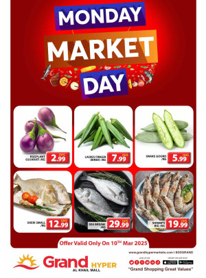 Monday Market Day - Grand Hyper Al Khail Mall