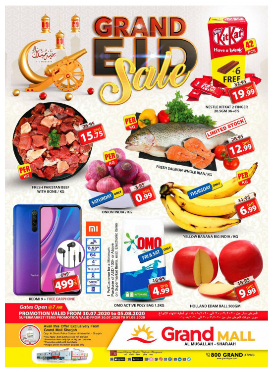 Grand Eid Sale - Grand Mall Sharjah