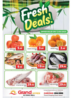 Fresh Deals - Grand Hyper Al Khail Mall