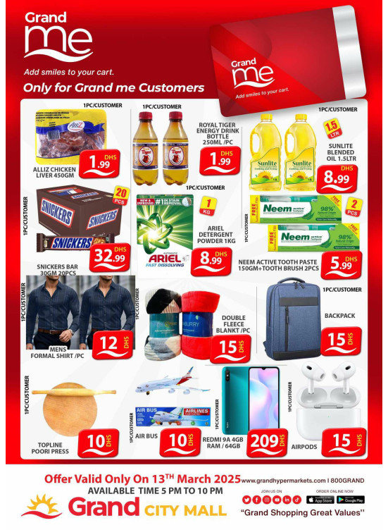 Grand Me Deals - Grand City Mall
