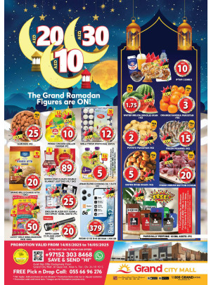 Weekend Deals - Grand City Mall