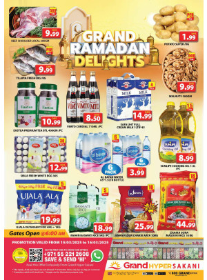 Weekend Deals - Grand Hyper Sakani