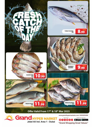 Catch of The Day - Grand Hypermarket Jebel Ali