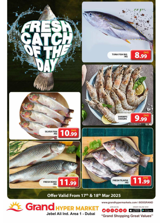 Catch of The Day - Grand Hypermarket Jebel Ali