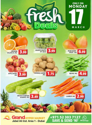 Fresh Deals - Grand Hypermarket Jebel Ali