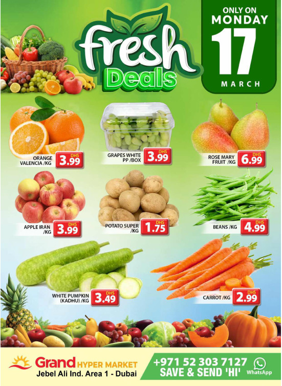 Fresh Deals - Grand Hypermarket Jebel Ali