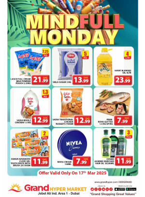 Monday Deals - Grand Hypermarket Jebel Ali