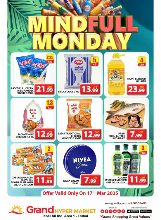 Monday Deals - Grand Hypermarket Jebel Ali