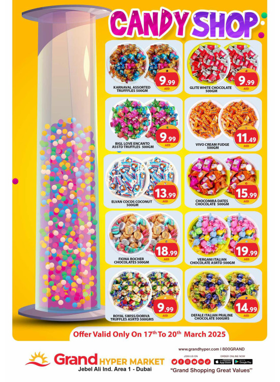 Candy Shop - Grand Hypermarket Jebel Ali