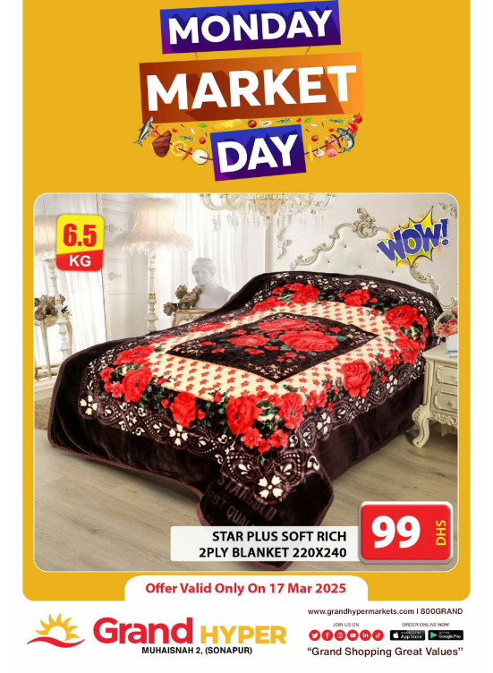 Monday Market Day - Grand Hyper Muhaisnah