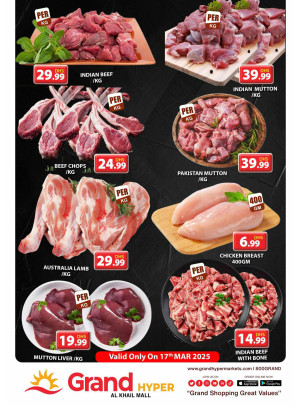 Meat Monday - Grand Hyper Al Khail Mall