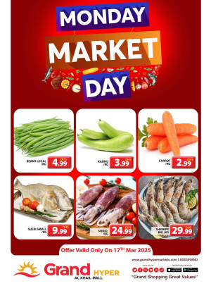 Monday Market Day - Grand Hyper Al Khail Mall