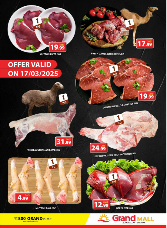 Meat Monday - Grand Mall Sharjah
