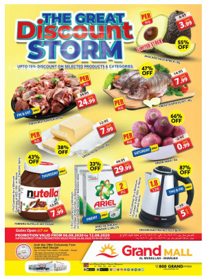 The Great Discount Storm - Grand Mall Sharjah