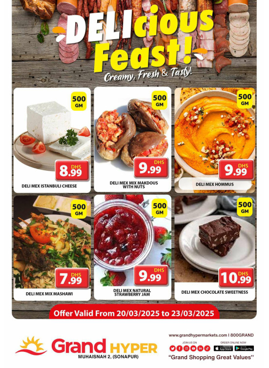 Delicious Feast - Grand Hyper Muhaisnah