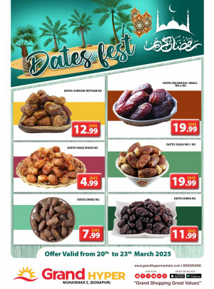 Dates Fest - Grand Hyper Muhaisnah
