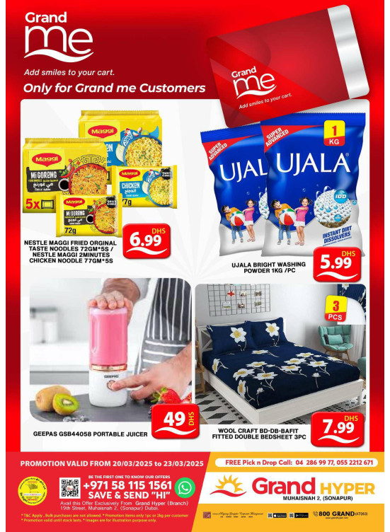 Grand Me Deals - Grand Hyper Muhaisnah