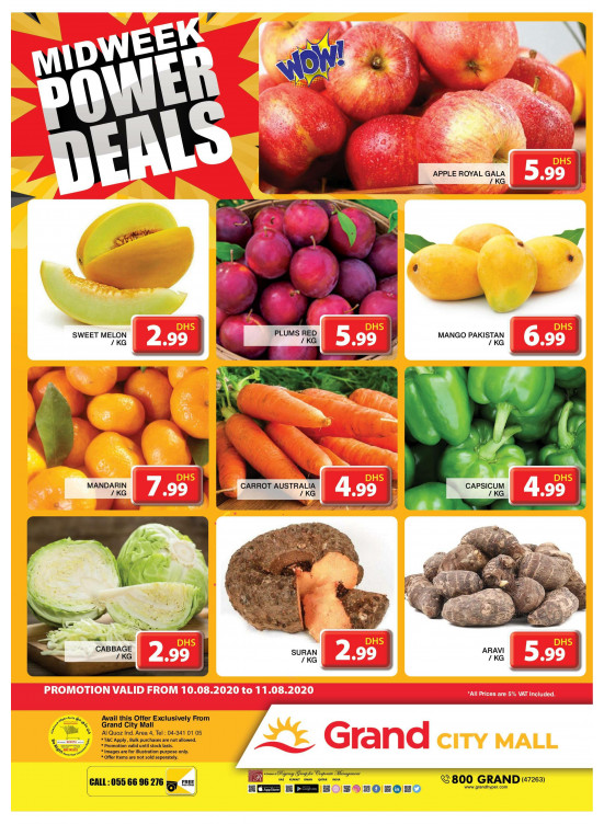 Midweek Power Deals - Grand City Mall
