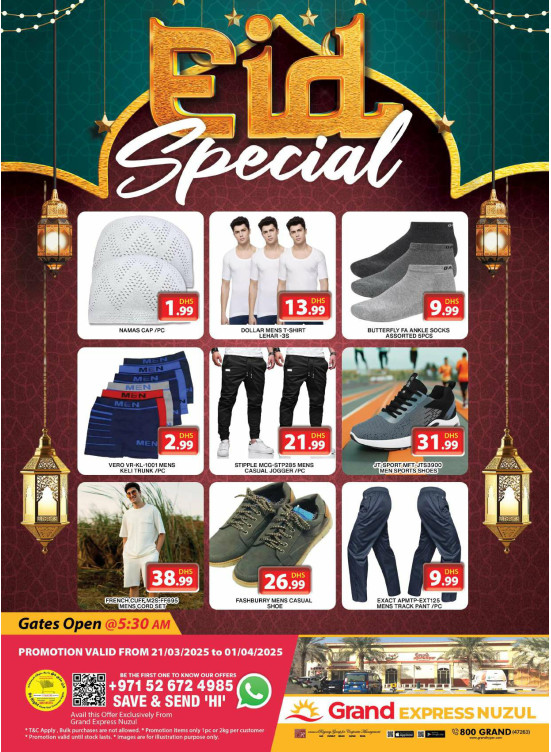 Eid Special Deals - Grand Express Nuzul