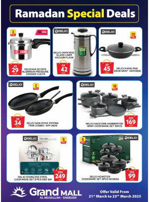 Ramadan Special Deals - Grand Mall Sharjah