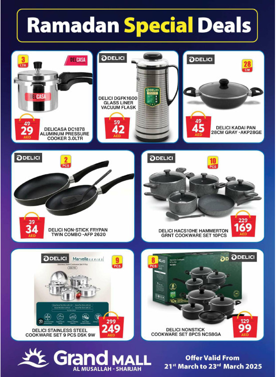 Ramadan Special Deals - Grand Mall Sharjah