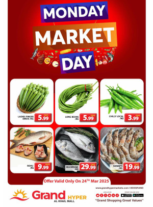 Monday Market Day - Grand Hyper Al Khail Mall