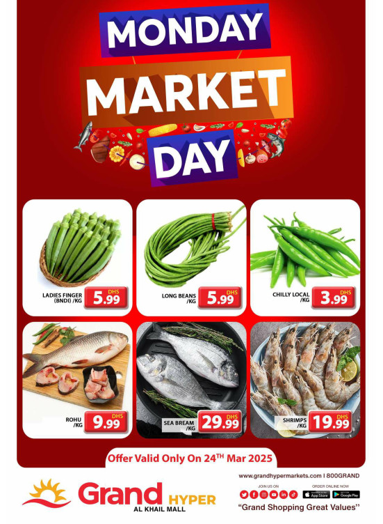 Monday Market Day - Grand Hyper Al Khail Mall