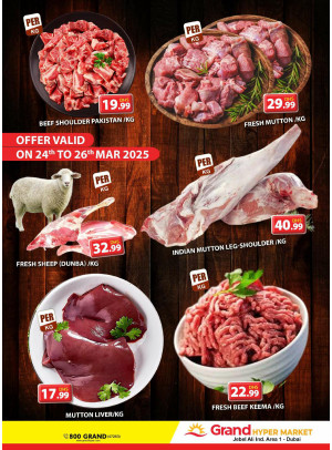 Meat Deals - Grand Hypermarket Jebel Ali