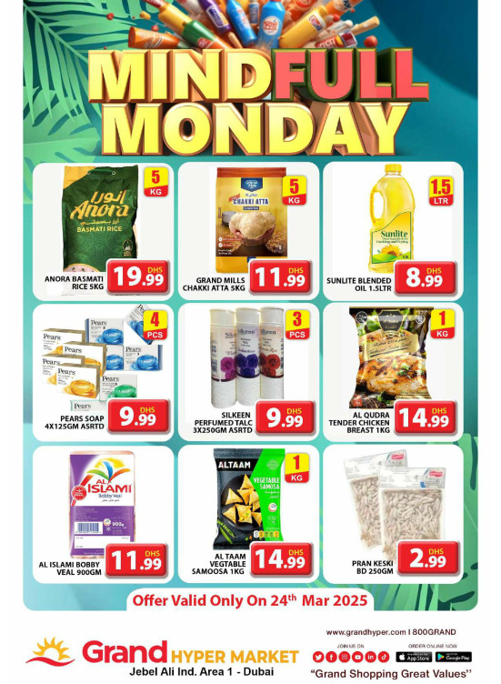 Monday Deals - Grand Hypermarket Jebel Ali