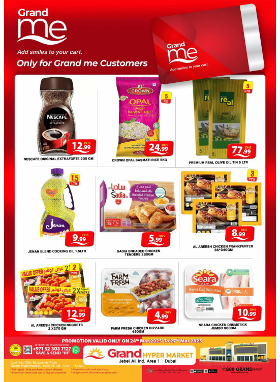 Grand Me Deals - Grand Hypermarket Jebel Ali
