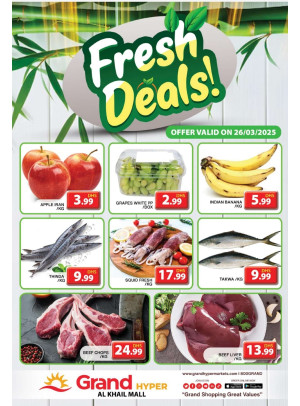 Fresh Deals - Grand Hyper Al Khail Mall
