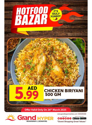 Hot Food Bazar - Grand Hyper Muhaisnah