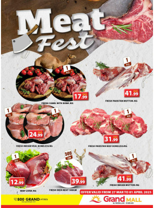 Meat Fest - Grand Mall Sharjah