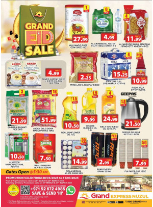 Weekend Deals - Grand Express Nuzul