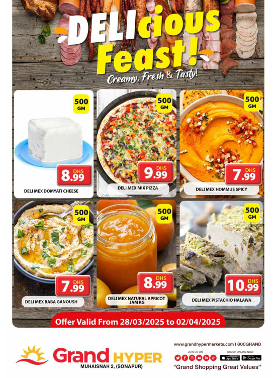 Delicious Feast - Grand Hyper Muhaisnah