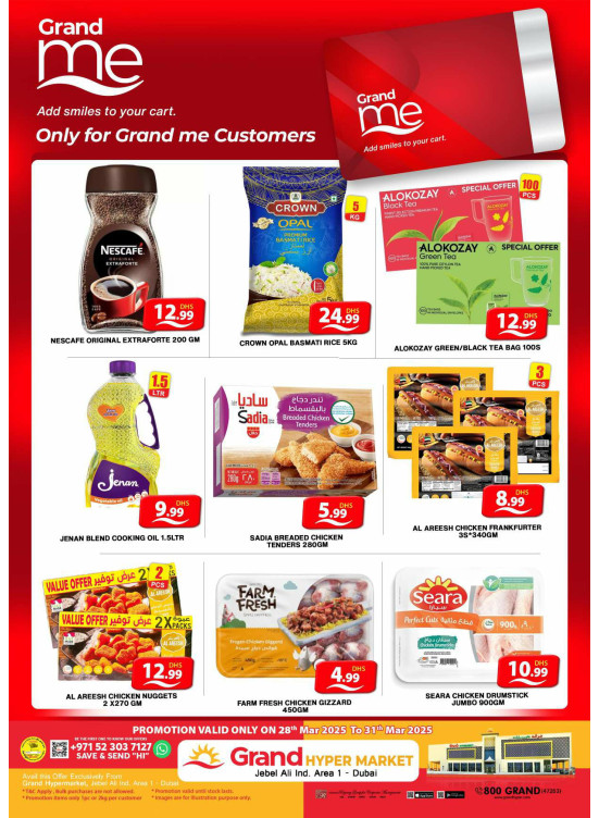 Grand Me Deals - Grand Hypermarket Jebel Ali