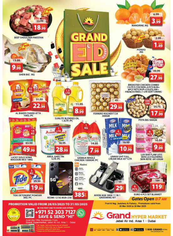 Weekend Deals - Grand Hypermarket Jebel Ali