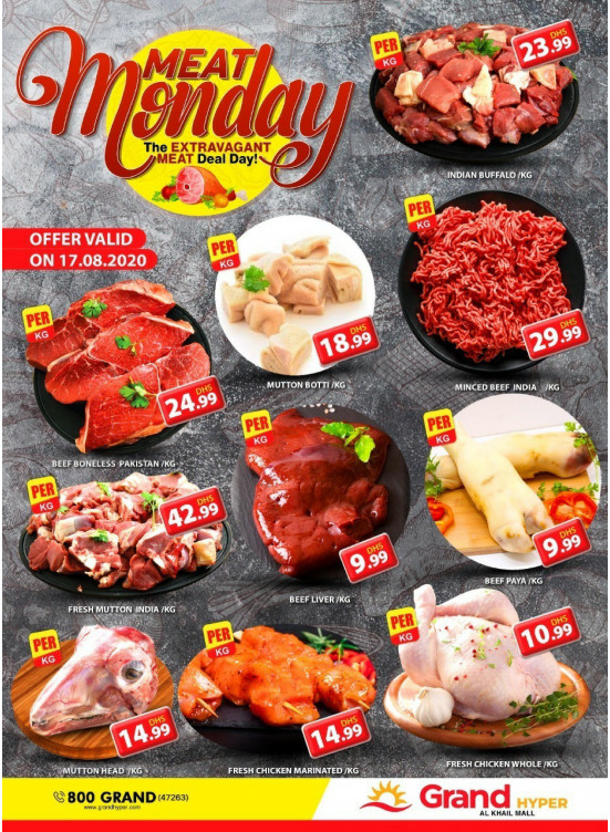 Meat Monday - Grand Hyper Al Khail Mall