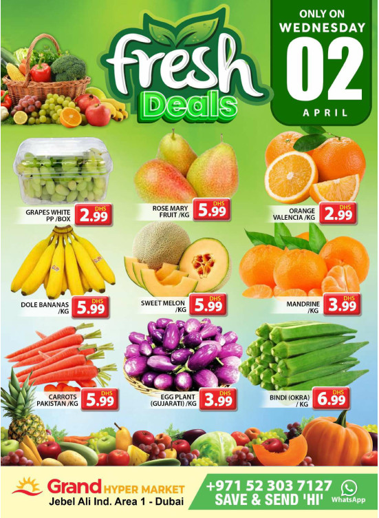 Fresh Deals - Grand Hypermarket Jebel Ali