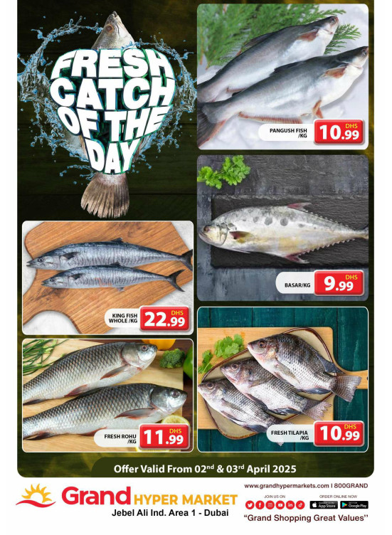 Catch of The Day - Grand Hypermarket Jebel Ali