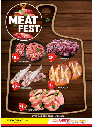 Meat Fest - Grand Hypermarket Jebel Ali