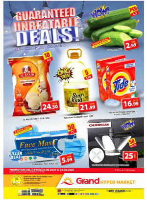 Guaranteed Unbeatable Deals - Grand Hypermarket Jebel Ali