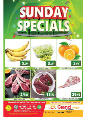 Sunday Specials - Grand Hyper Al Khail Mall